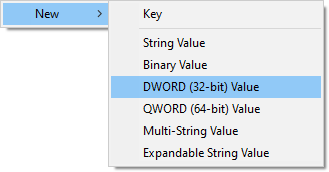 Registry Editor with the SlideshowLayout DWORD value